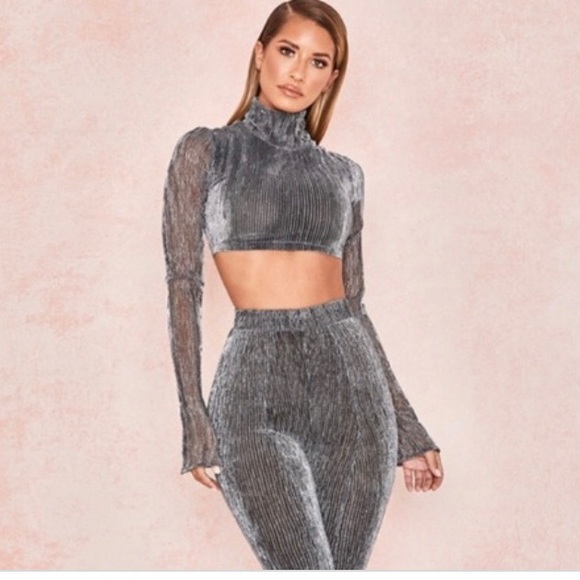 House of CB Pants - Silver Shimmer House of CB Set